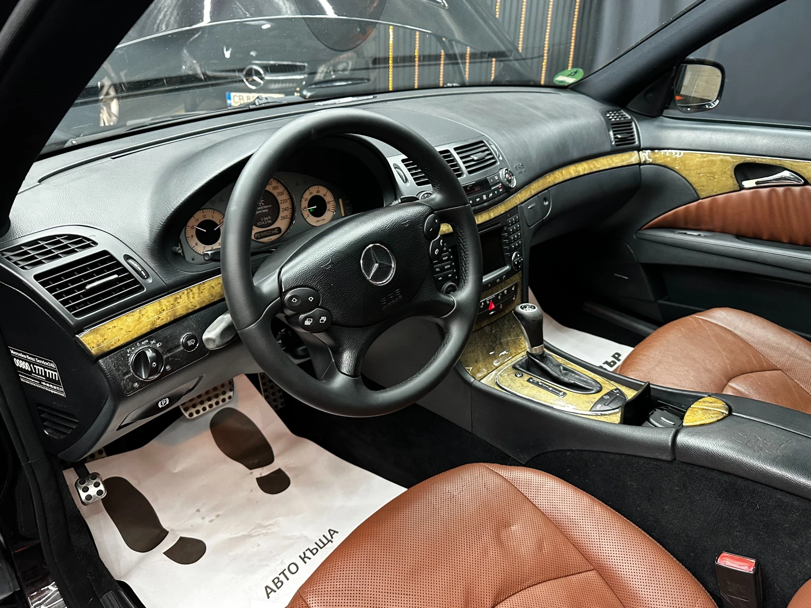 Mercedes-Benz E 500 Evo/Седан/388 к.с. , снимка 8 - Автомобили и джипове - 56514708