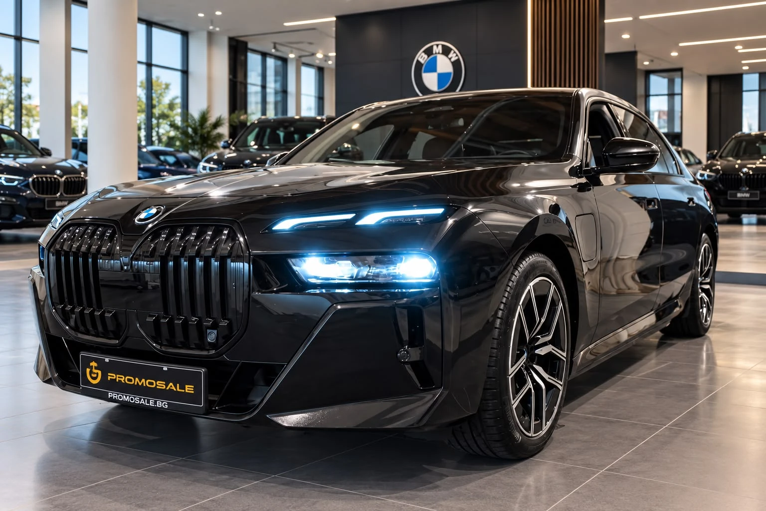 BMW 750 e* Xdrive* Full* B&O* SkyLounge* Pano* ЛИЗИНГ , снимка 2 - Автомобили и джипове - 56684649