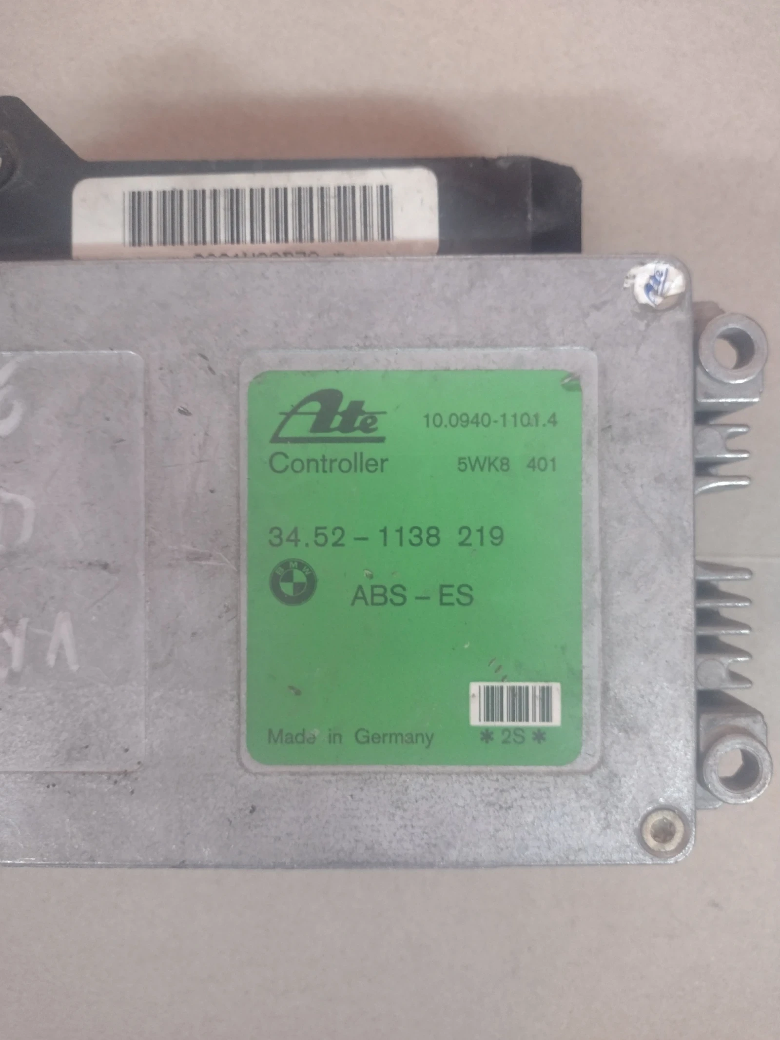 3452-1138219 ABS  BMW 3 E36 34521138219  5WK8401  10.0940-1101.4 | Mobile.bg   2