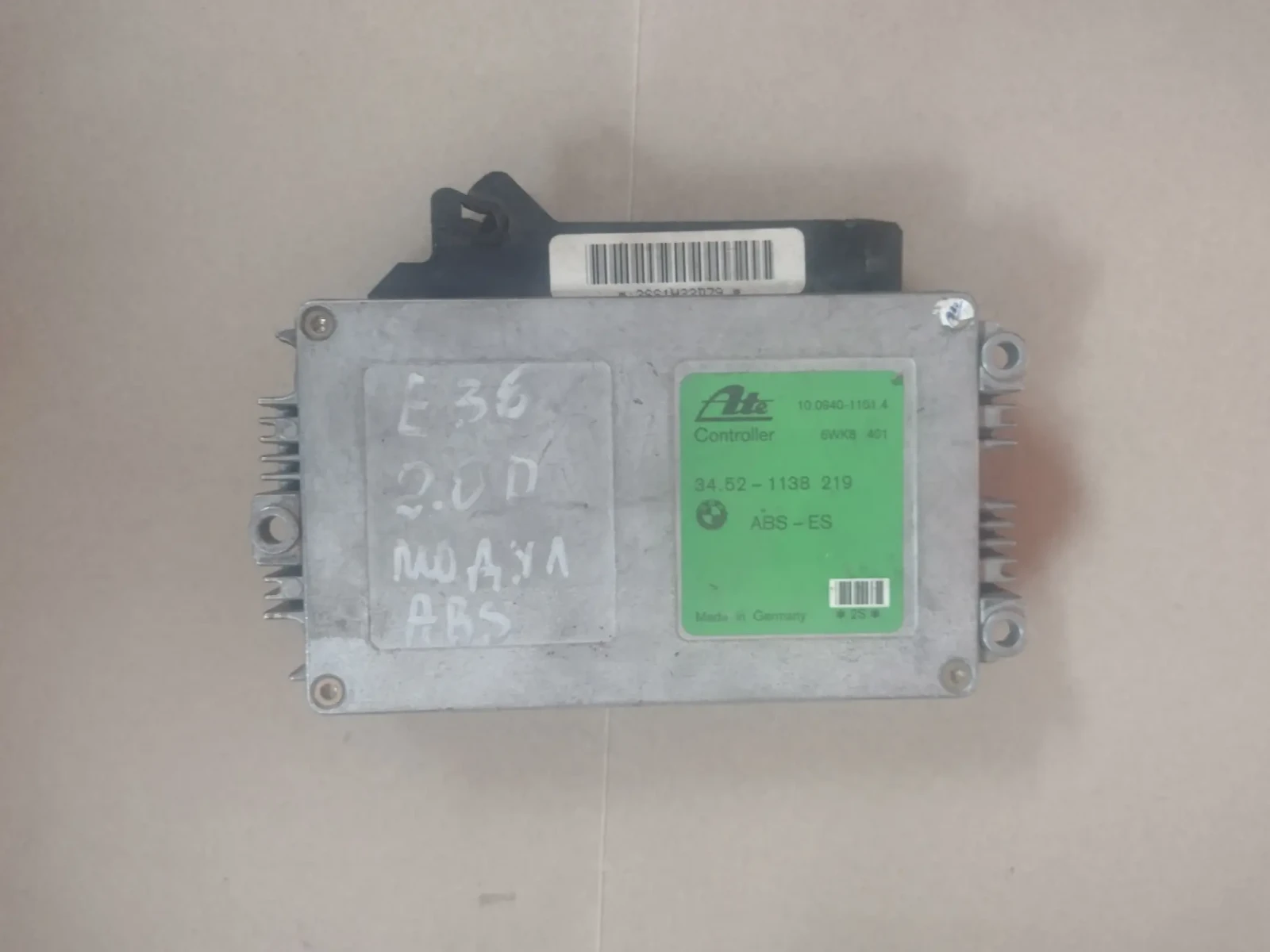 3452-1138219 ABS  BMW 3 E36 34521138219  5WK8401  10.0940-1101.4 | Mobile.bg   1