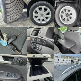 VW Touran 2.0i-109кс= ФАБРИЧЕН МЕТАН= FACELIFT= HIGHLINE , снимка 17