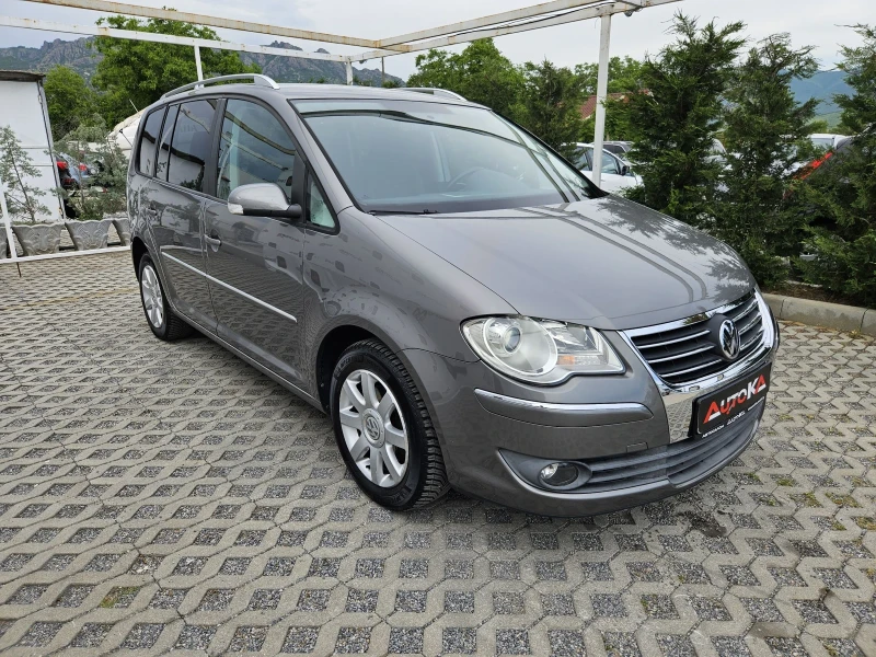 VW Touran 2.0i-109кс= ФАБРИЧЕН МЕТАН= FACELIFT= HIGHLINE , снимка 2 - Автомобили и джипове - 50392603