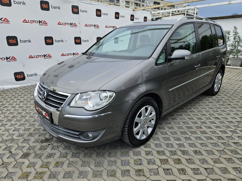 VW Touran 2.0i-109кс= ФАБРИЧЕН МЕТАН= FACELIFT= HIGHLINE , снимка 6 - Автомобили и джипове - 50392603