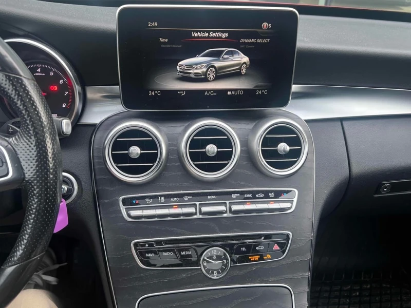Mercedes-Benz C 300 2018 * CARFAX * БЕЗ ПЪРВОНАЧАЛНА ВНОСКА, снимка 9 - Автомобили и джипове - 52968941