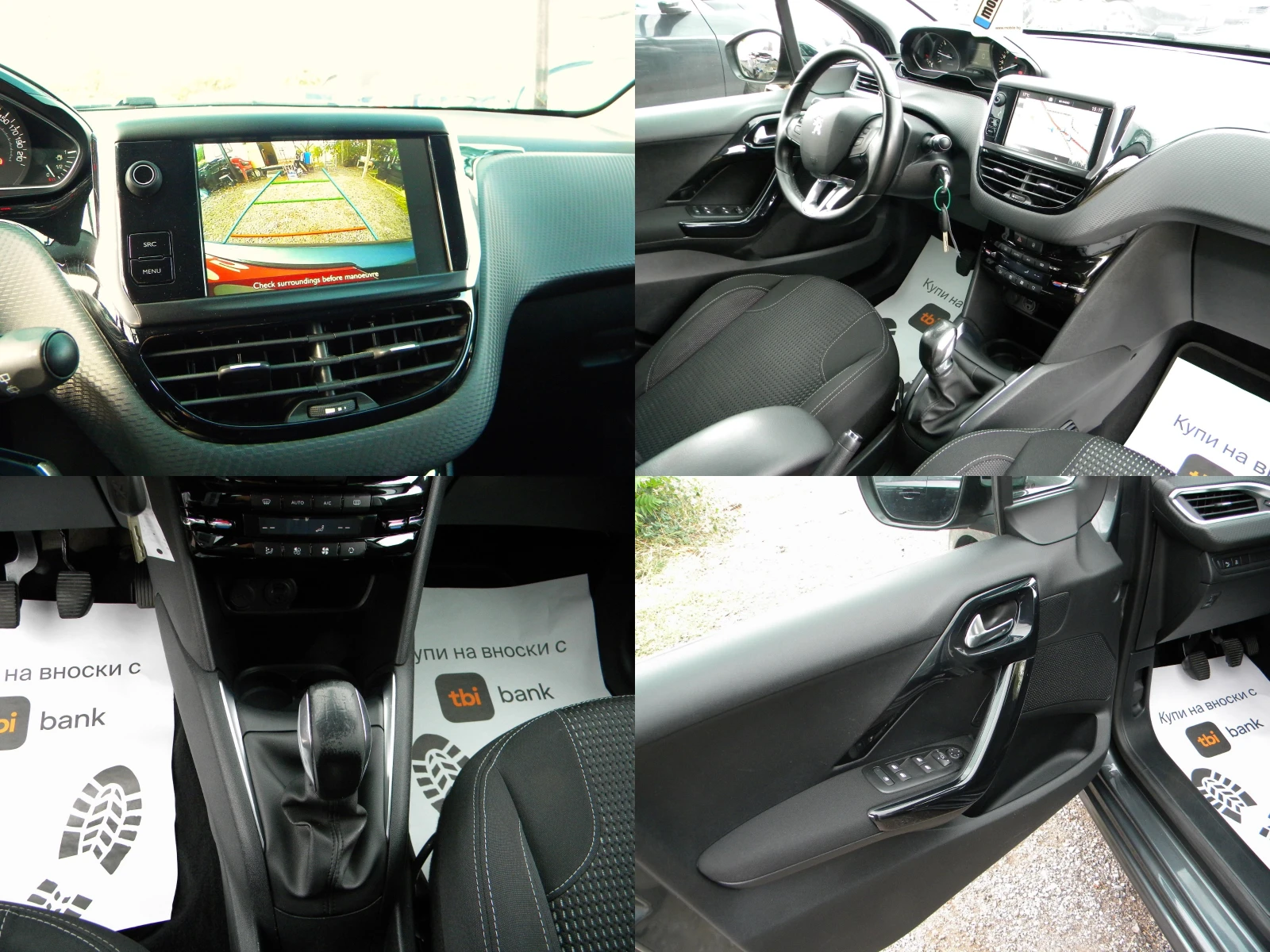 Peugeot 208 EURO6B* 1.6ecoHDI-159000km* SPORT ALLURE* KATO  | Mobile.bg   16