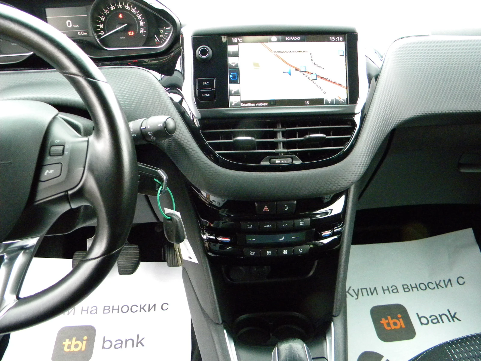 Peugeot 208 EURO6B* 1.6ecoHDI-159000km* SPORT ALLURE* KATO  | Mobile.bg   15