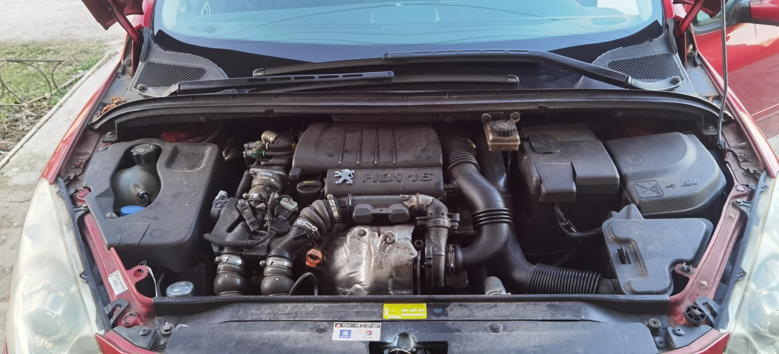 Peugeot 307 1.6 90кс, снимка 12 - Автомобили и джипове - 53740300