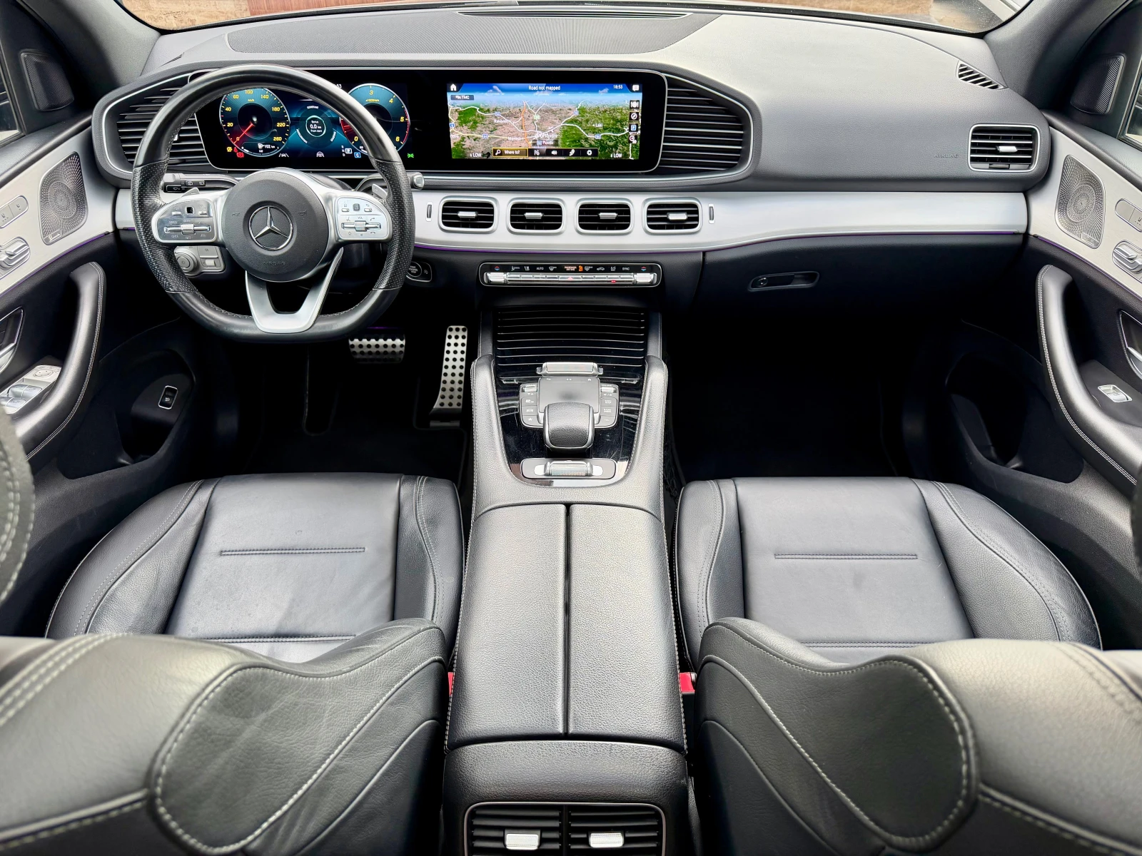 Mercedes-Benz GLE 350 AMG #PANO#DISTR#Cam360#Burmester#PODGREV#Keyless#, снимка 10 - Автомобили и джипове - 55582259