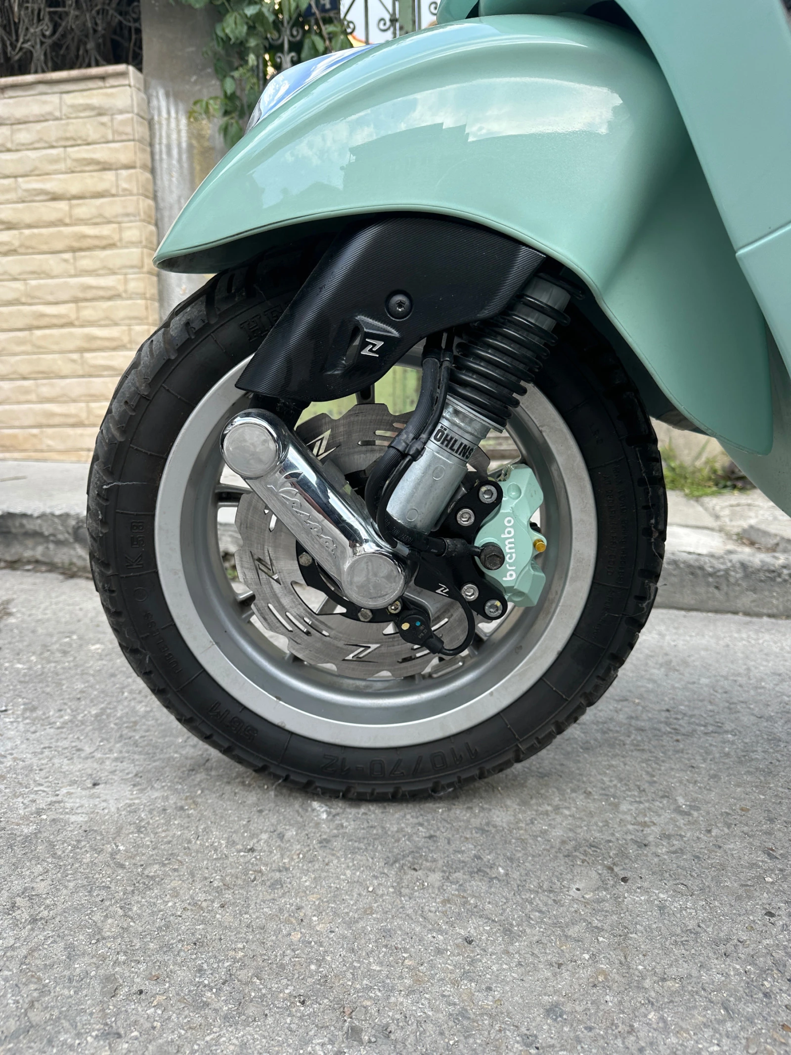 Vespa Primavera Akrapovic full Malossi - изображение 3