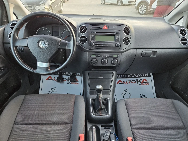 VW Golf Plus 1.9TDI-105кс= GOAL= АВТОПИЛОТ= ПОДГРЕВ= КЛИМАТРОНИ, снимка 12 - Автомобили и джипове - 48633310