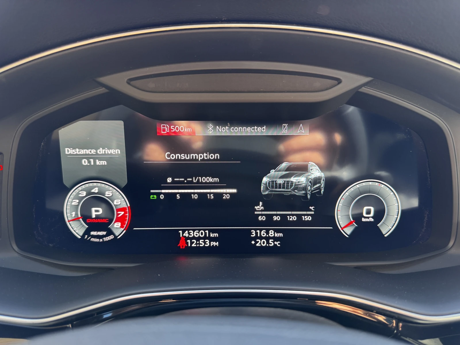 Audi Q8 Progressiv Black Optic / 360 / Carfax, снимка 8 - Автомобили и джипове - 56440003