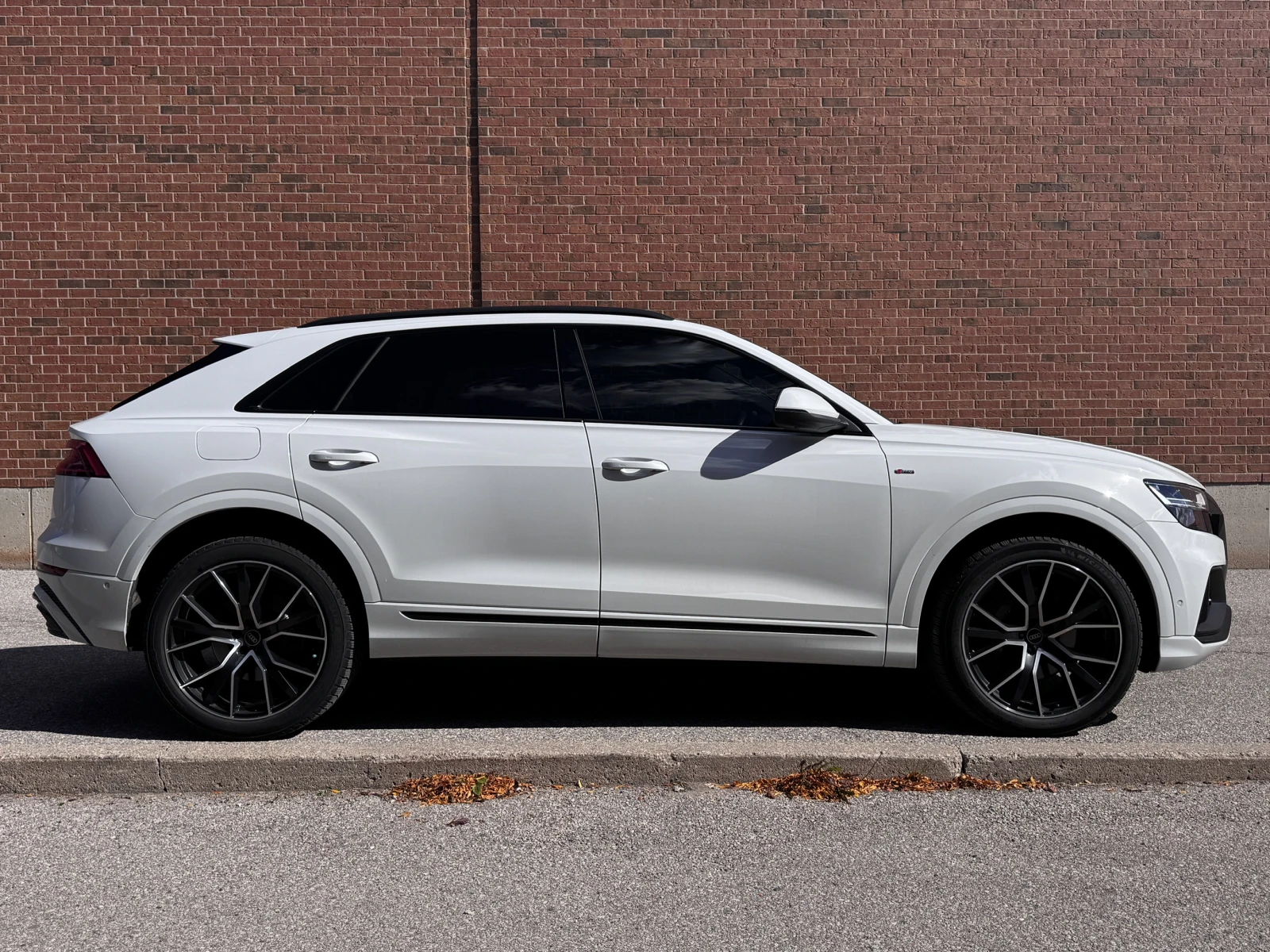 Audi Q8 Progressiv Black Optic / 360 / Carfax, снимка 3 - Автомобили и джипове - 56440003