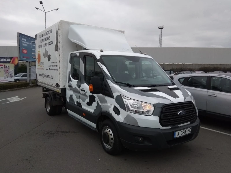 Ford Transit 2.2 TDCI -Double cab, снимка 2 - Бусове и автобуси - 47047194