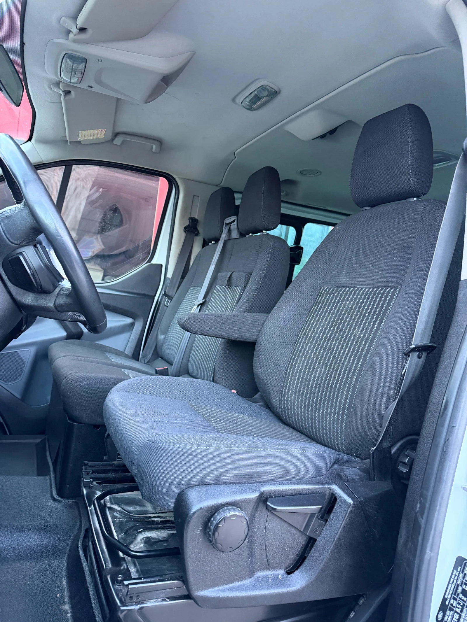 Ford Transit Custom 9 места УНИКАТ, снимка 7 - Бусове и автобуси - 56712177