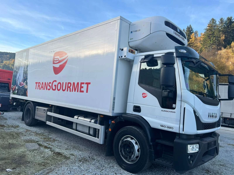Iveco Eurocargo 180.320 Хладилен с падащ борд - ГАРАНЦИОНЕН, снимка 4 - Камиони - 52248896