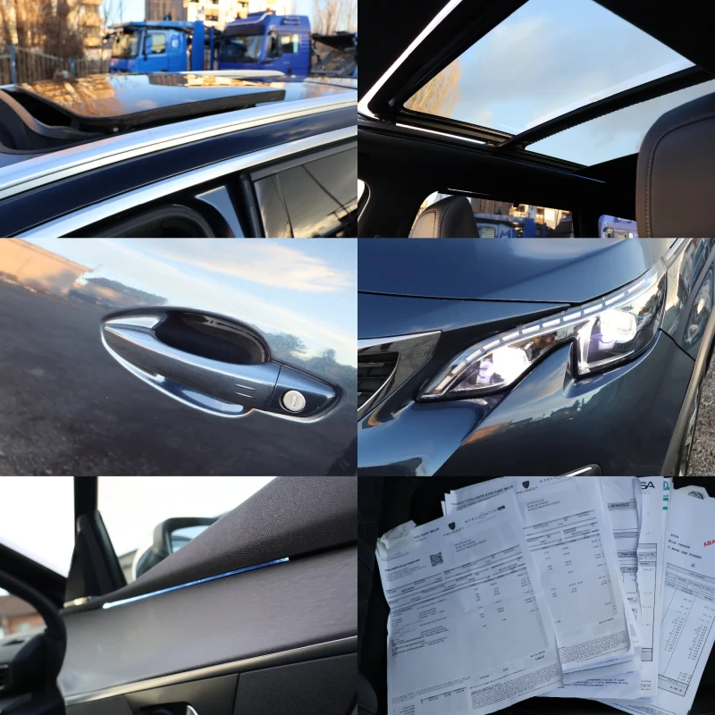 Peugeot 5008 2.0HDI GT-Line 180К.С. ДИСТРОНИК МАСАЖ CARPLAY , снимка 17 - Автомобили и джипове - 52940700