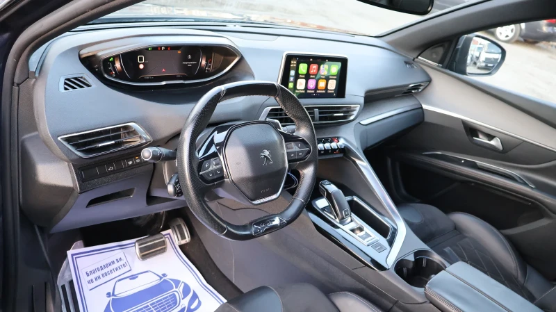 Peugeot 5008 2.0HDI GT-Line 180К.С. ДИСТРОНИК МАСАЖ CARPLAY , снимка 8 - Автомобили и джипове - 52940700
