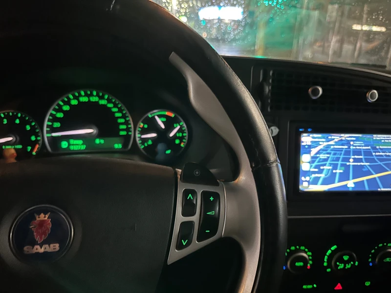 Saab 9-3 2.8 XWD 4X4 Aero, снимка 11 - Автомобили и джипове - 53295487