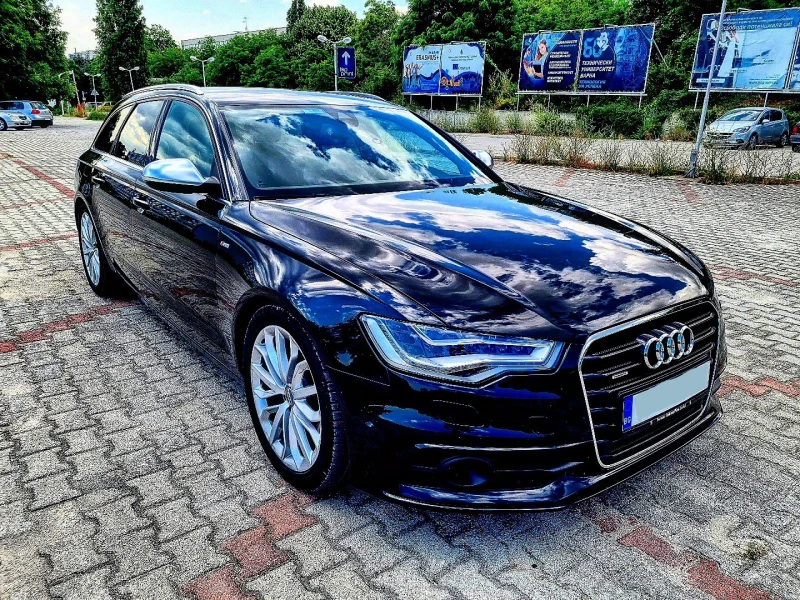 Audi A6 3.0TDI~FULL~DIST~BLD SPOT~S-line~Lane asist, снимка 1 - Автомобили и джипове - 47155547