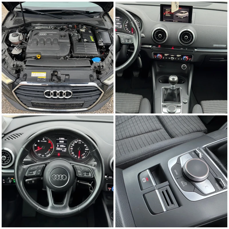 Audi A3 LED, Navi, 2.0-150к.с, Recaro, снимка 14 - Автомобили и джипове - 53181871