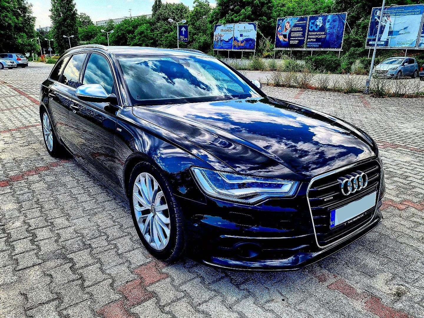 Audi A6 3.0TDI~FULL~DIST~BLD SPOT~S-line~Lane asist - изображение 10