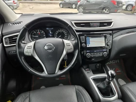Nissan Qashqai 1.5DCI-110кс= 6СК= КАМЕРА= НАВИ= КОЖА= АВТОПИЛОТ, снимка 11