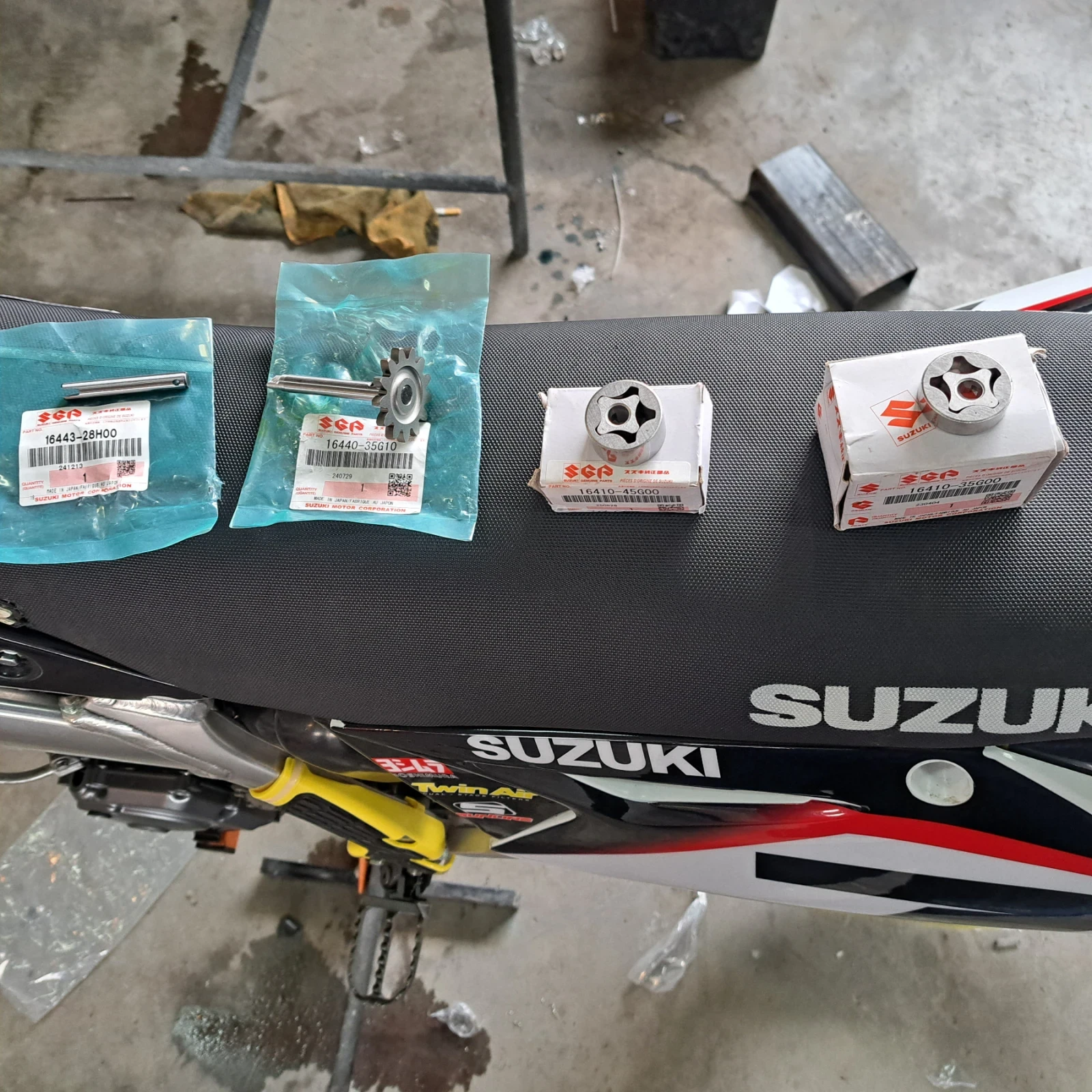 Suzuki Rmz, снимка 15 - Мотоциклети и мототехника - 54160561