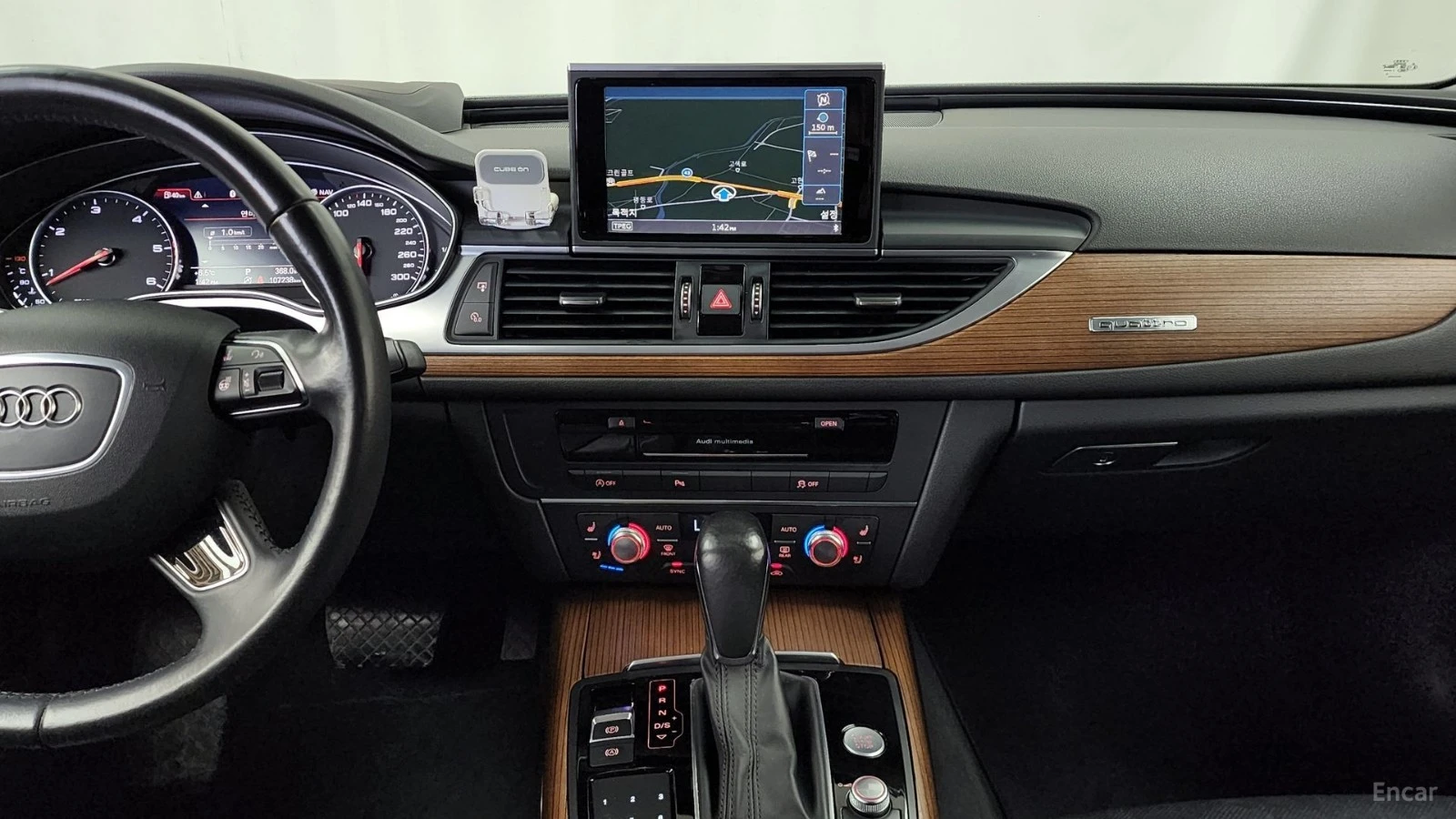 Audi A6 3.0TDI* QUATTRO* ПОДГРЕВ* ОБДУХВАНЕ* ШИБИДАХ* КАМЕ, снимка 14 - Автомобили и джипове - 55655940