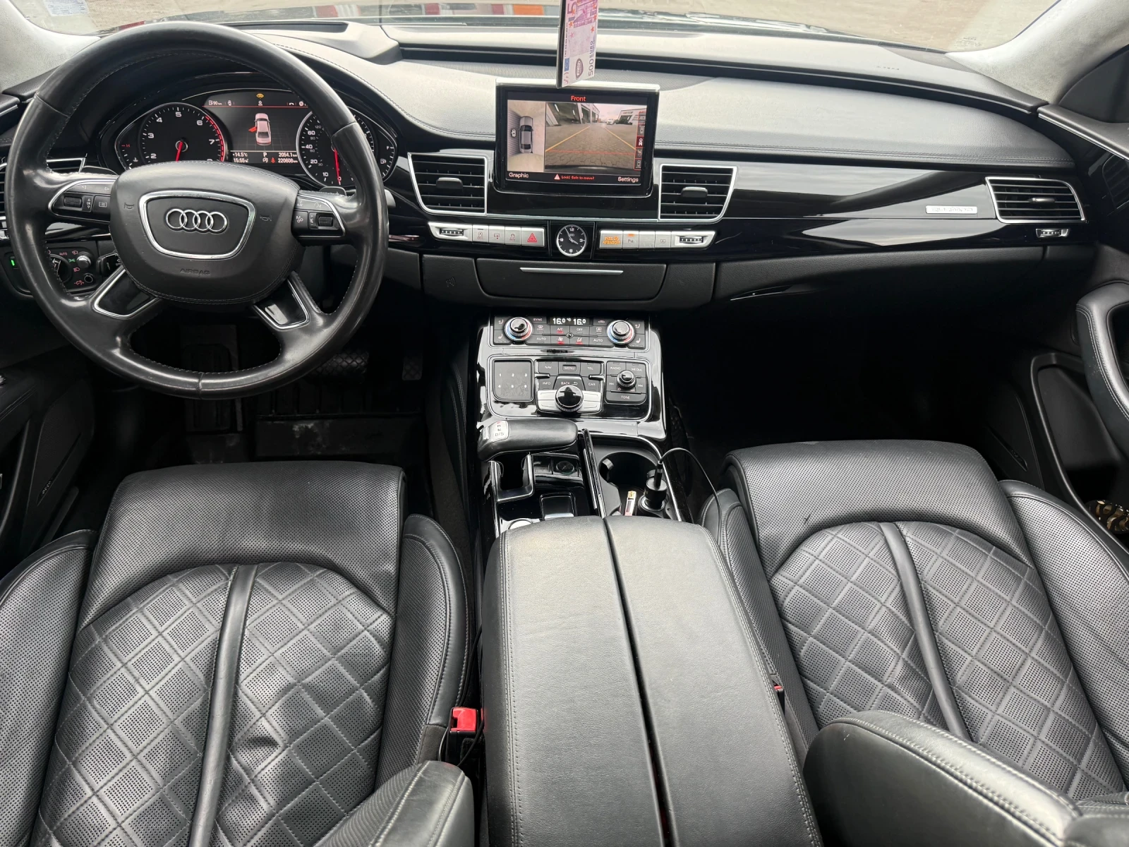 Audi A8 4.0T 450k.c. ТОП СЪСТОЯНИЕ, снимка 11 - Автомобили и джипове - 56139890