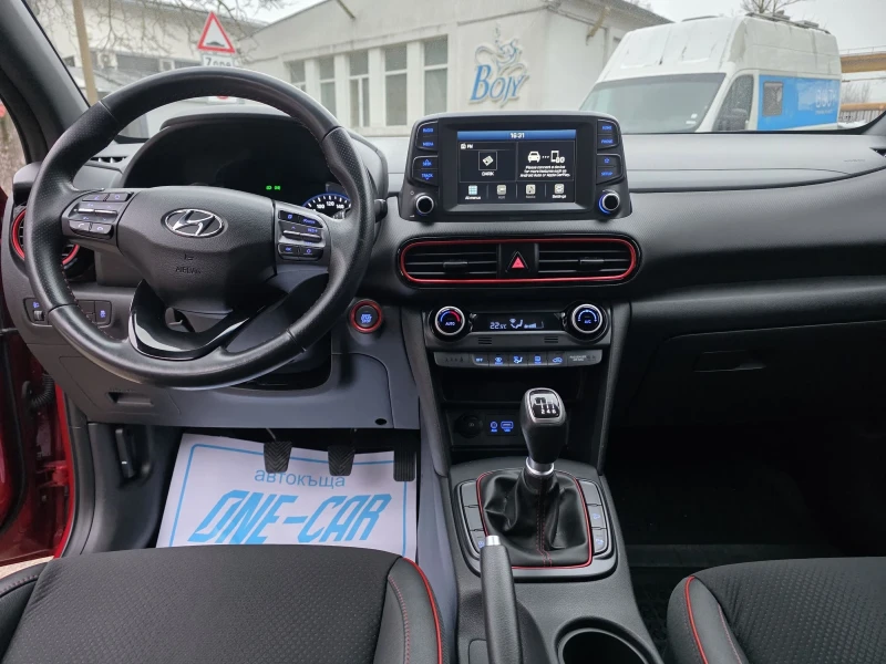 Hyundai Kona 1.6-116kc , снимка 12 - Автомобили и джипове - 53426015