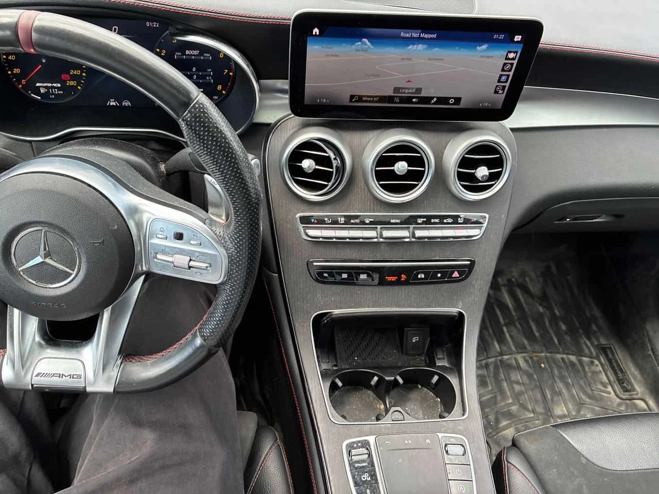 Mercedes-Benz GLC 43 AMG /360 КАМЕРА/ДИСТРОНИК/ПОДГРЕВ/ДИГ.КМ./Burmester , снимка 8 - Автомобили и джипове - 54458890