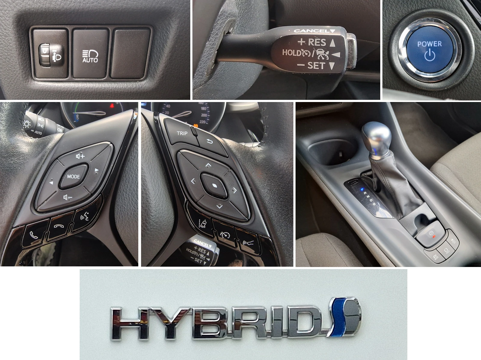Toyota C-HR 1.8 FACE/DISTRONIC/KAYLESS GO/CAMERA/ANDROID AUTO, снимка 16 - Автомобили и джипове - 54842729
