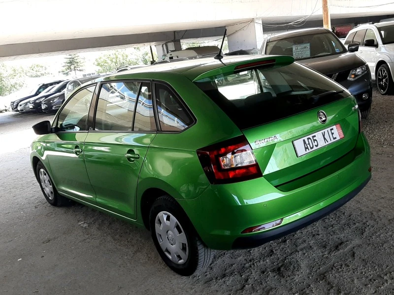 Skoda Rapid 1.0Ti-КЛИМА+ ПОДГРЕВ ! , снимка 4 - Автомобили и джипове - 46546211