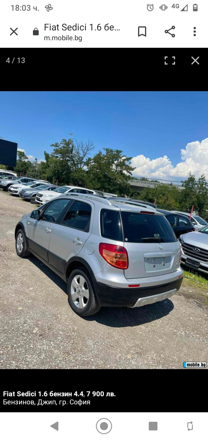 Fiat Sedici | Mobile.bg   3