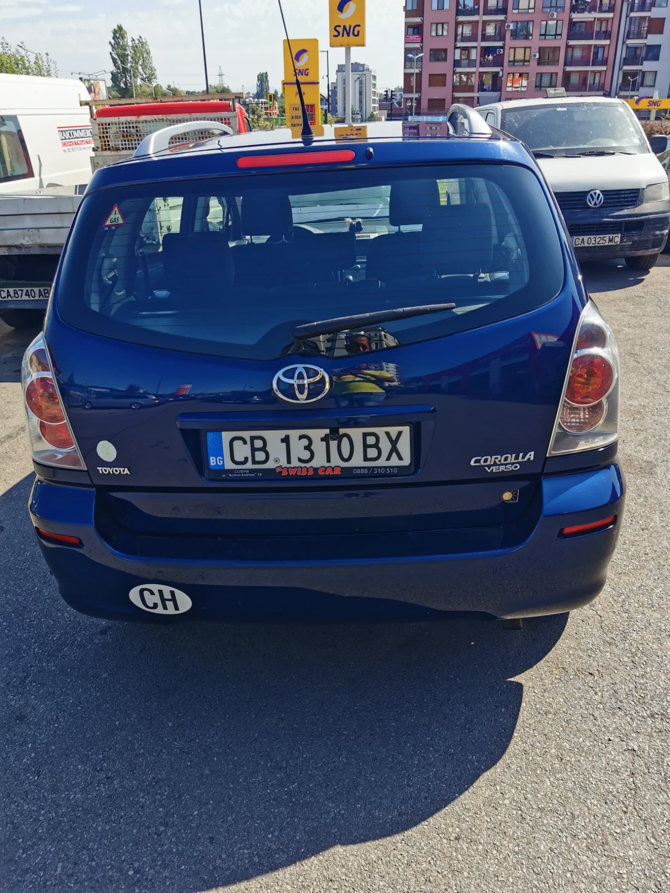 Toyota Corolla verso Печка, Андроид, Камера, Автомат, ГАЗ - изображение 5