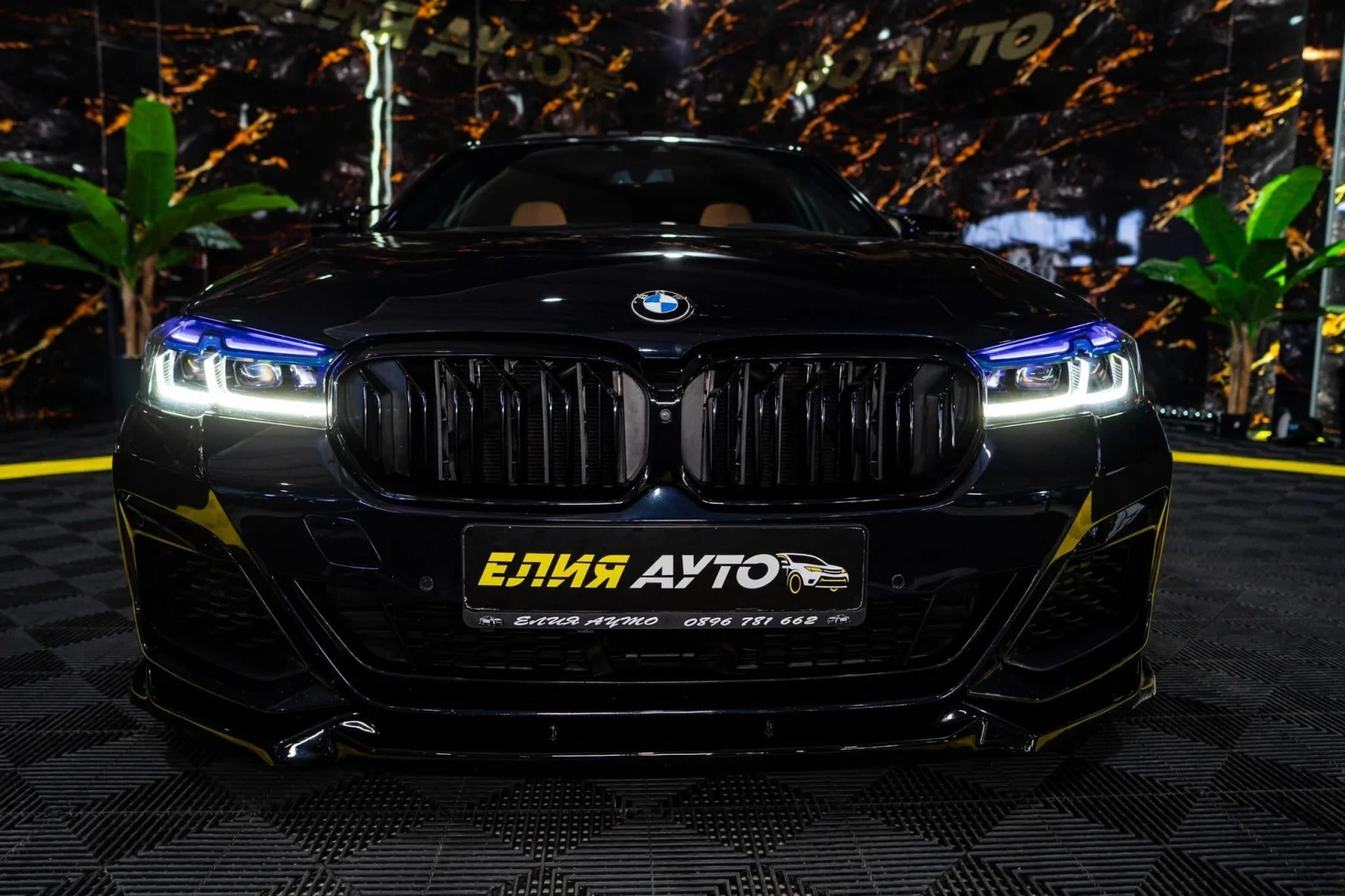 BMW 550 D XDRIVE FACELIFT M PACK H&K HUD ЛИЗИНГ 100%, снимка 3 - Автомобили и джипове - 54477442