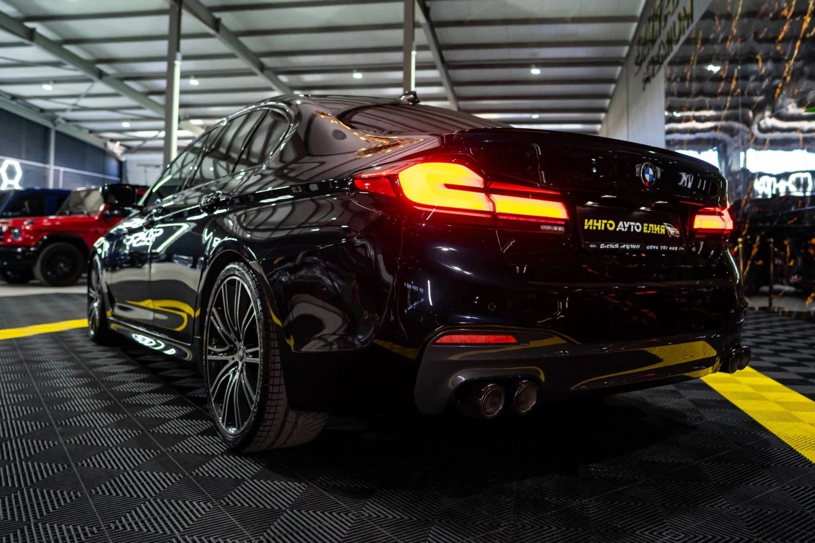 BMW 550 D XDRIVE FACELIFT M PACK H&K HUD ЛИЗИНГ 100%, снимка 7 - Автомобили и джипове - 54477442