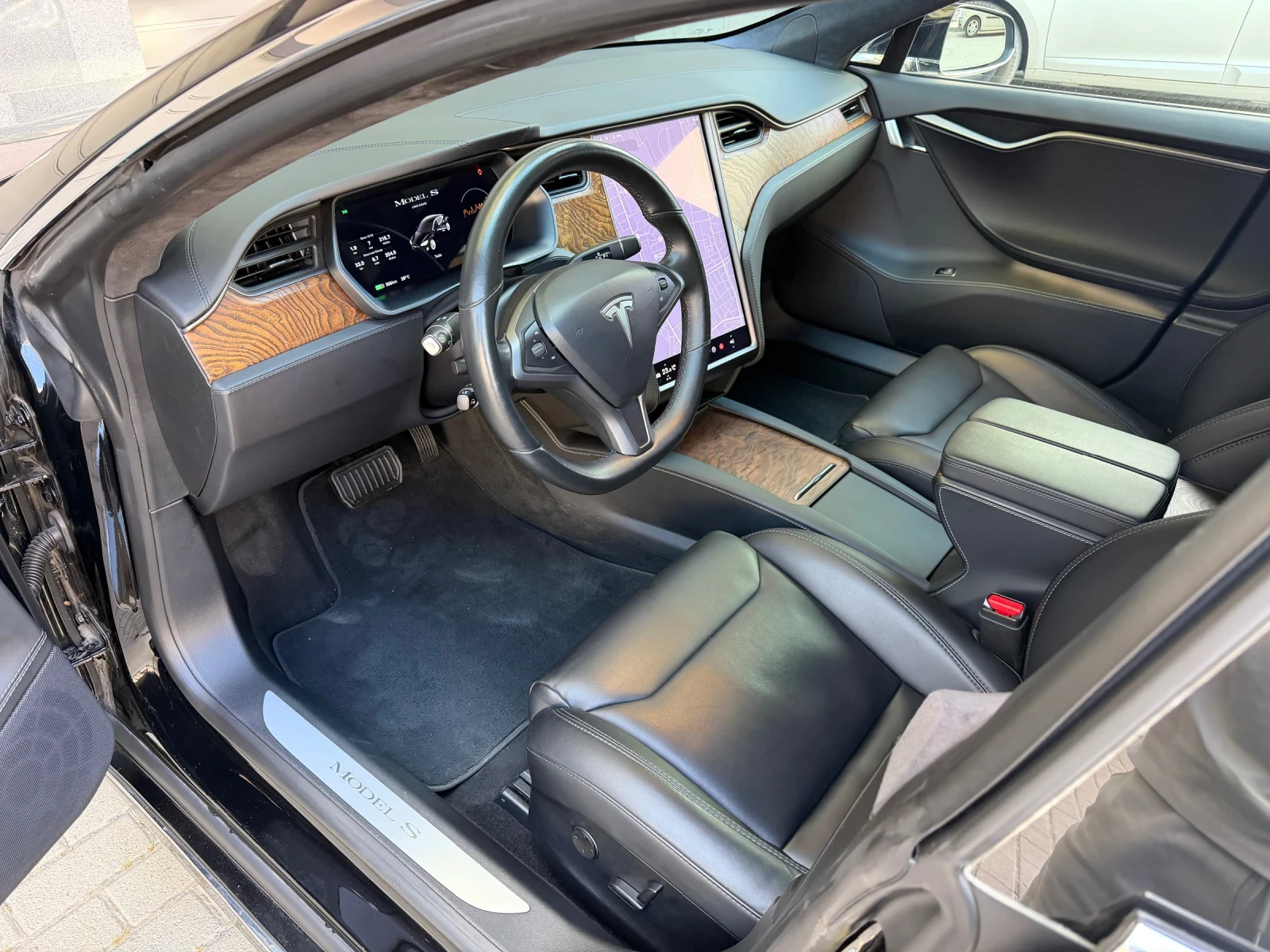 Tesla Model S RAVEN 100kw Dual Motor Long Range , снимка 9 - Автомобили и джипове - 54857301