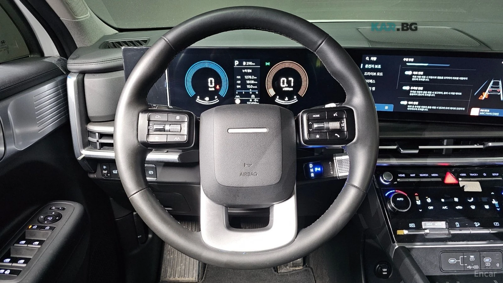 Hyundai Santa fe Exclusive* 2.5T* ПОДГРЕВ* ОБДУХВАНЕ* ДИСТРОНИК* , снимка 6 - Автомобили и джипове - 55394137