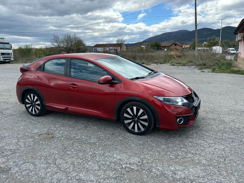 Honda Civic 1, 6 I-DTEC SPORT/LED/CAMERA/EURO-6B, снимка 7 - Автомобили и джипове - 52411573