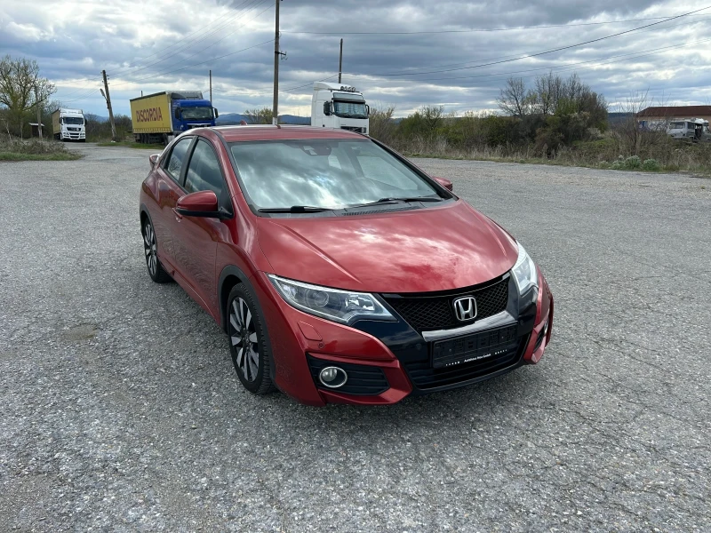 Honda Civic 1, 6 I-DTEC SPORT/LED/CAMERA/EURO-6B, снимка 2 - Автомобили и джипове - 52411573