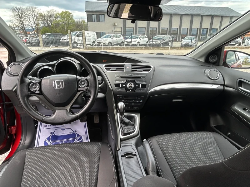 Honda Civic 1, 6 I-DTEC SPORT/LED/CAMERA/EURO-6B, снимка 9 - Автомобили и джипове - 52411573