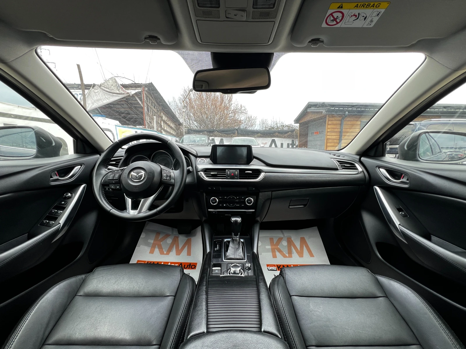 Mazda 6 2.2d AUT/Facelift/СЕДАН/КОЖА/NAVI, снимка 14 - Автомобили и джипове - 53964673