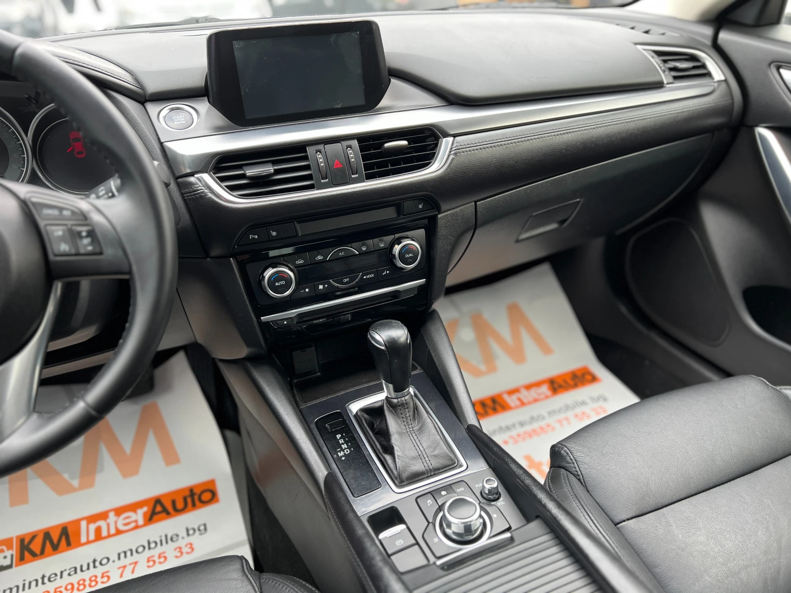 Mazda 6 2.2d AUT/Facelift/СЕДАН/КОЖА/NAVI, снимка 9 - Автомобили и джипове - 53964673