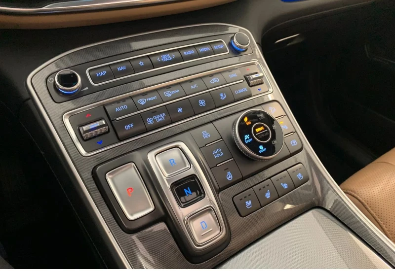 Hyundai Santa fe 1.6PHEV/265HP/PRIME/PANO/WD/HUD/360/MEMO/LED/609g, снимка 8 - Автомобили и джипове - 52466393