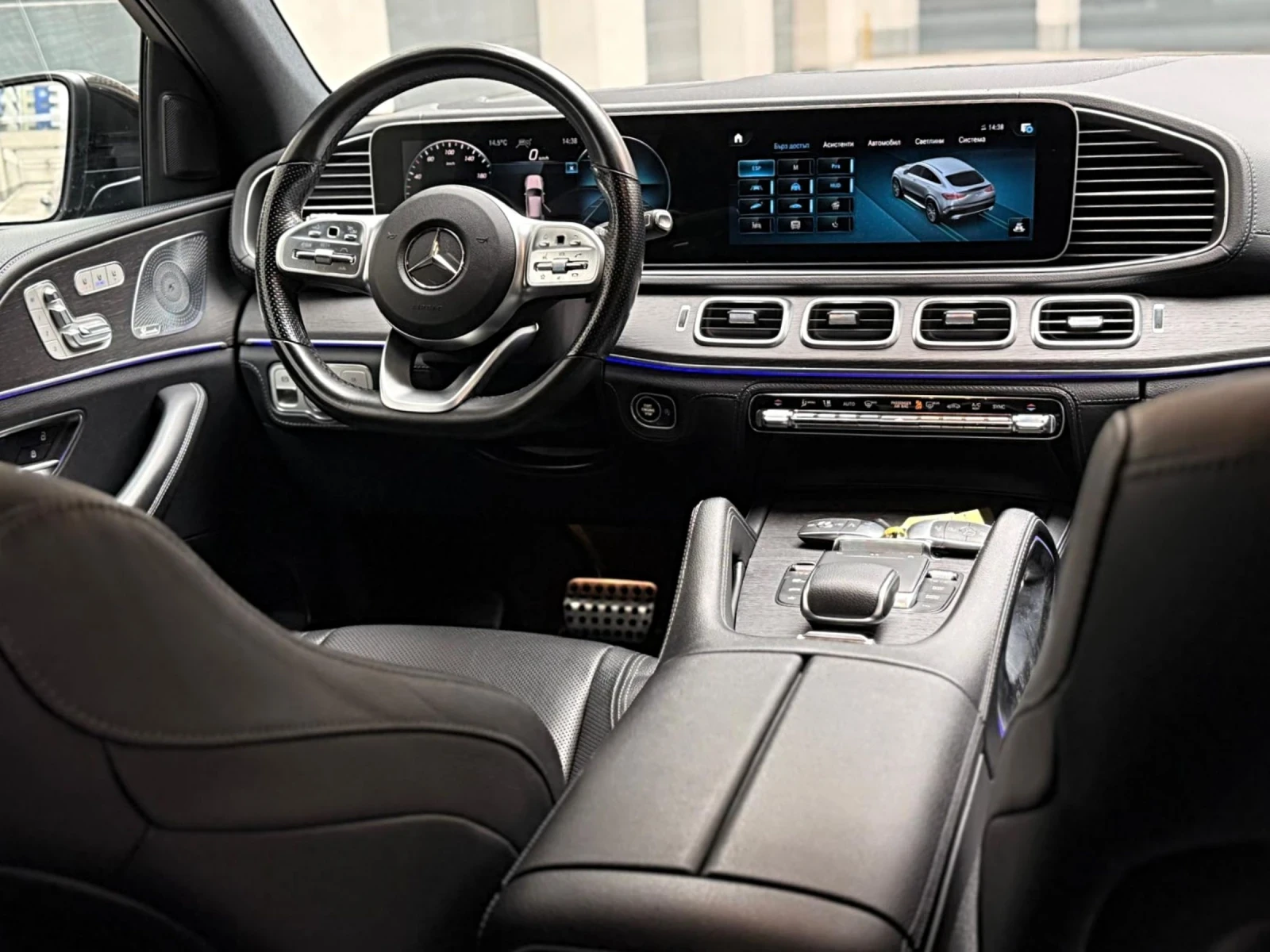 Mercedes-Benz GLE 400 Mercedes GLE400d AMG Coupe* Night* 360* HUD* BURM* | Mobile.bg   8