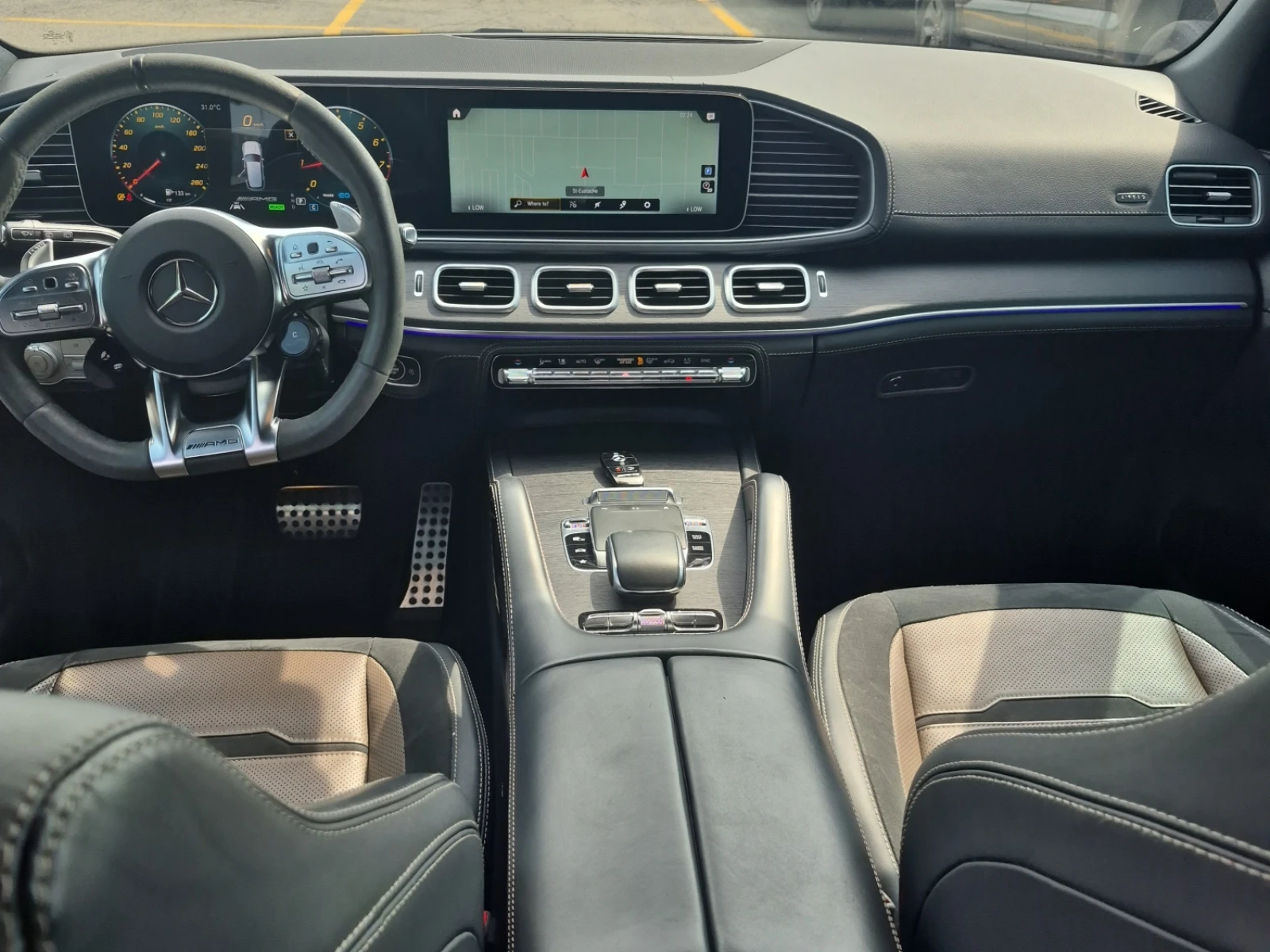 Mercedes-Benz GLE 53 4MATIC 2021 | 3.0 I6 Turbo | 435 к.с. | 76 546 км, снимка 9 - Автомобили и джипове - 55754260