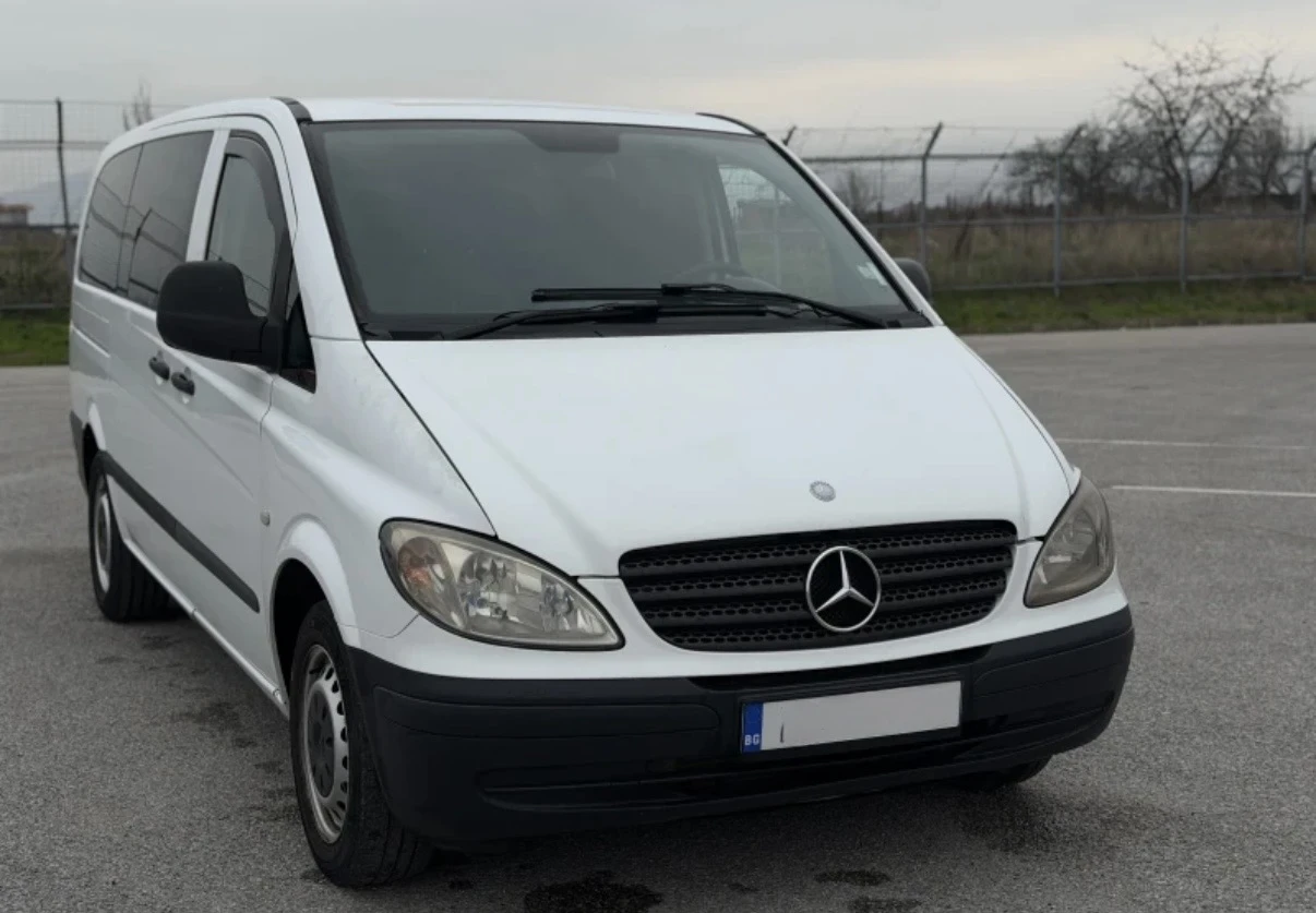 Mercedes-Benz Vito 2.2 CDI 110 коня  9 местен Ръчка, снимка 3 - Бусове и автобуси - 52866805