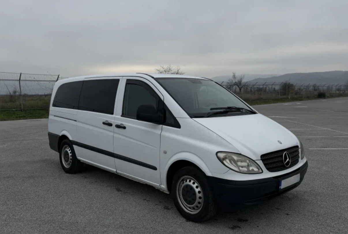 Mercedes-Benz Vito 2.2 CDI 110 коня  9 местен Ръчка, снимка 2 - Бусове и автобуси - 52866805