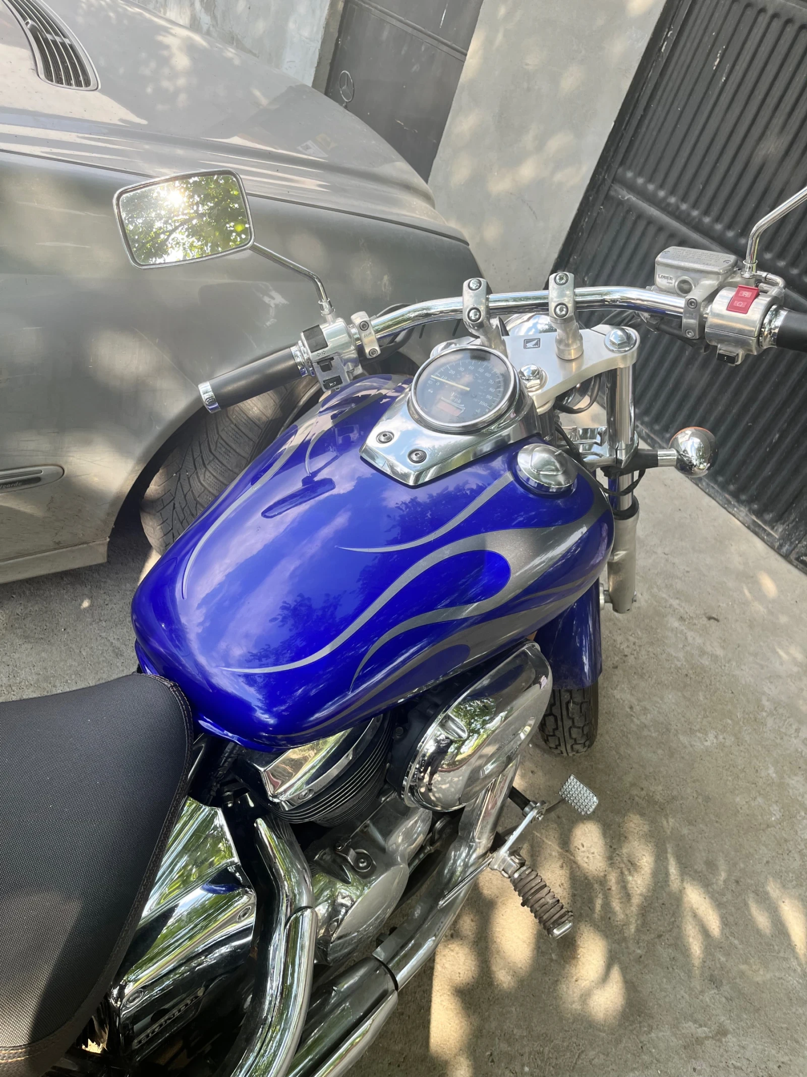 Honda Shadow, снимка 3 - Мотоциклети и мототехника - 55789951